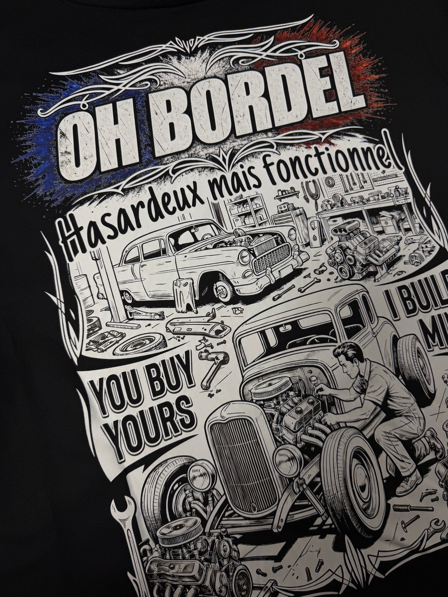 NEW : T-shirt  OVERSIZE Hasardeux mais fonctionnel !